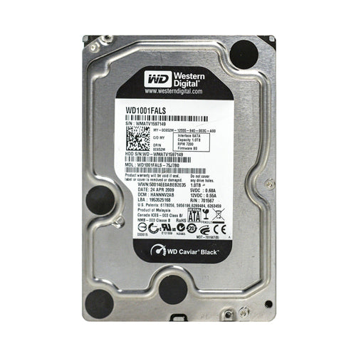 C652M Dell 1TB 7200RPM SATA 3Gb/s 32MB Cache 3.5-Inch Hard Drive