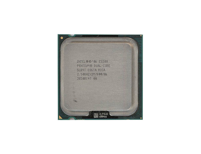 C740T - Dell 2.5GHz 800MHz FSB 2MB L2 Cache Socket LGA775 Intel Pentium E5200 Dual-core (2 Core) Processor