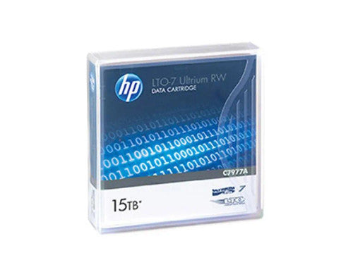 C7977AL - HPE 6TB Native /15TB Compressed LTO-7 Ultrium Tape Media Cartridge