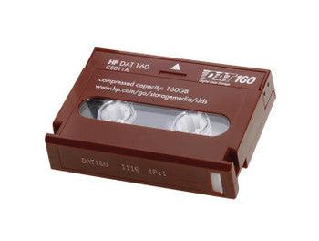 HP - C8011ABIN5 - Dat-160 80gb/160GB Red Storage Media