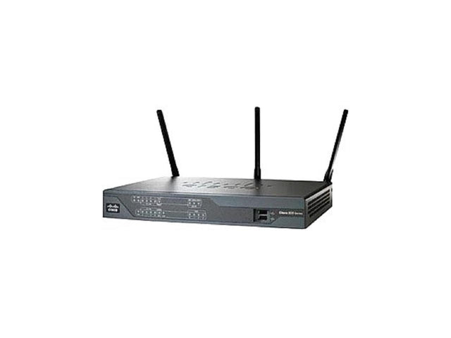 890 Series 891F 802.11n 2.4/5GHz 6.75Mb/s 8 x RJ-45 LAN + 1 x SFP mini-GBIC WAN + 1 x 10/100Base-TX WAN + 1 x RJ-45 WAN Wireless Security Router