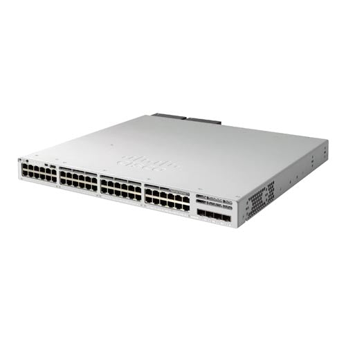 C9300L-48P-4X-A Cisco Catalyst 9300L Series 9300L-48P-4X 48 x RJ-45 Ports PoE+ 10/100/1000Base-T + 4 x SFP+ Ports Layer 3 Managed Rack-mountable Gigabit Ethernet Network Switch
