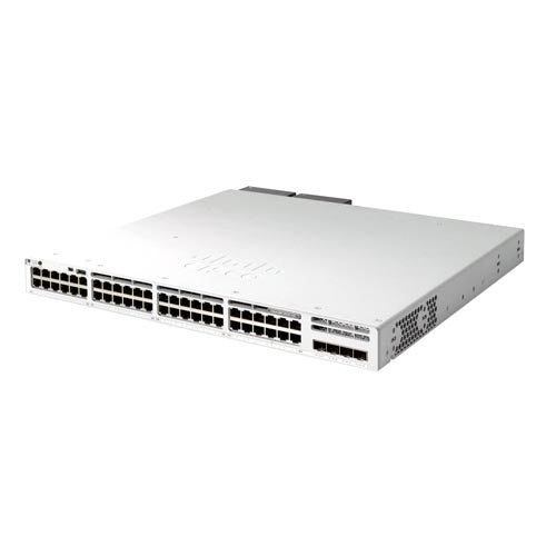 C9300L-48PF-4X-E Cisco Catalyst 9300 48 x Ports PoE+ 10/100/1000Base-T + 4 x SFP+ Ports Layer 3 Managed Rack-mountable Gigabit Ethernet Network Switch