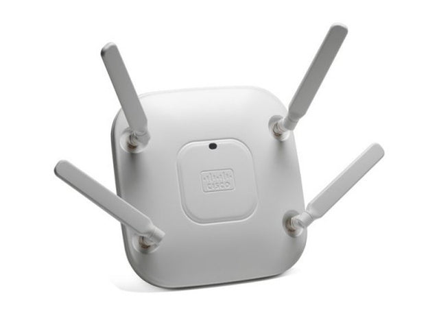 AIR-CAP2602E-E-K9 - Cisco Aironet 2600 Series 2602E Series Dual-Band IEEE 802.1n 5GHz 450Mb/s 1 x Port 10/100/1000Base-T External Antennas Wireless Access Point