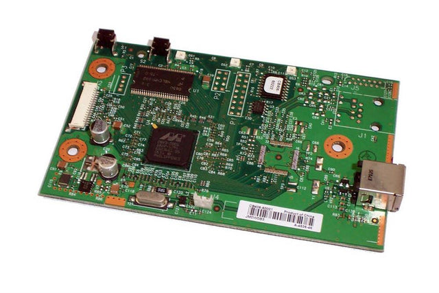 CB407-60002 HP Formatter Board Has Integrated USB Interface and 10 / 100 Ethernet Network Plus The USB and RJ-45 Interface Connectors Mounts on The Right Side Plate for LaserJet 1022N Printer (Refurbished)