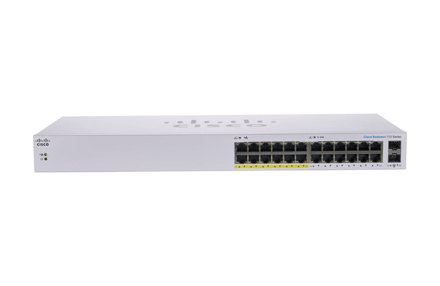 CBS110-24PP-NA - Cisco Business 110 Series 24-Ports PoE GE Switch