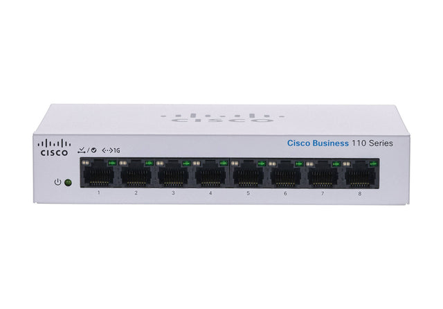 CBS110-8T-D-NA - Cisco Business 110 8-Ports Unmanaged Switch