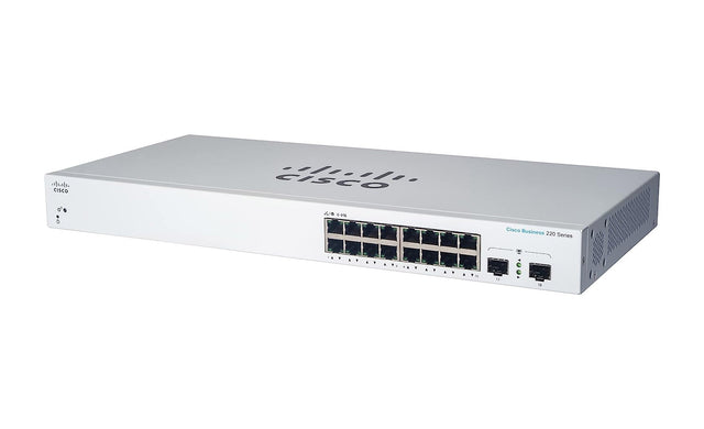 CBS220-16P-2G-NA - Cisco Business 220 Series 16-Ports PoE+ GE Switch