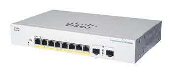Cisco - CBS220-8P-E-2G-NA - Business CBS220-8P-E-2G Ethernet Switch - 8 Ports - Manageable - Gigabit Ethernet - 10/100/1000Base-T 1000Base-X - 2 Layer Su