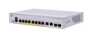 Cisco - CBS250-8PP-D-NA - Business CBS250-8PP-D Ethernet Switch - 8 Ports - Manageable - 3 Layer Supported - 10.10 W Power Consumption - 45 W PoE Budget -