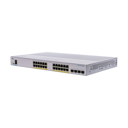 CBS350-24P-4G-EU Cisco Business 350 Series 24 x Ports PoE+ 10/100/1000Base-T + 4 x SFP Ports Layer 3 Managed Gigabit Ethernet Network Switch