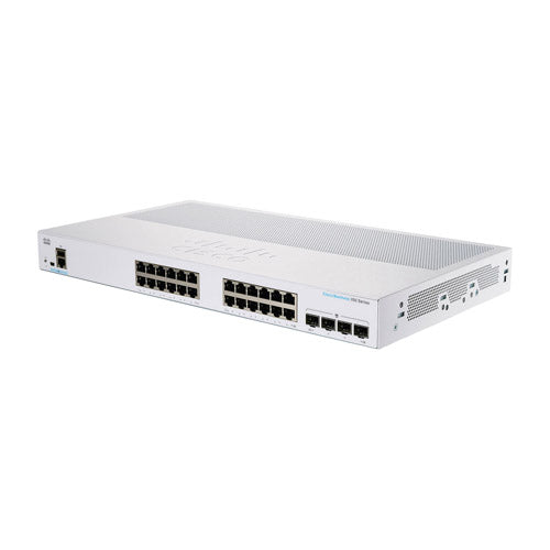 CBS350-24P-4X-NA Cisco Business 350 24 x Ports PoE+ 10/100/1000Base-T + 4 x SFP Ports Layer 2 Managed Rack-mountable Gigabit Ethernet Switch
