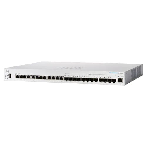CBS350-24XTS= Cisco Business 350 Series CBS350-24XTS 12 x Ports 10GBase-T + 12 x SFP+ Ports Layer 3 Managed Rack-mountable Gigabit Ethernet Network Switch