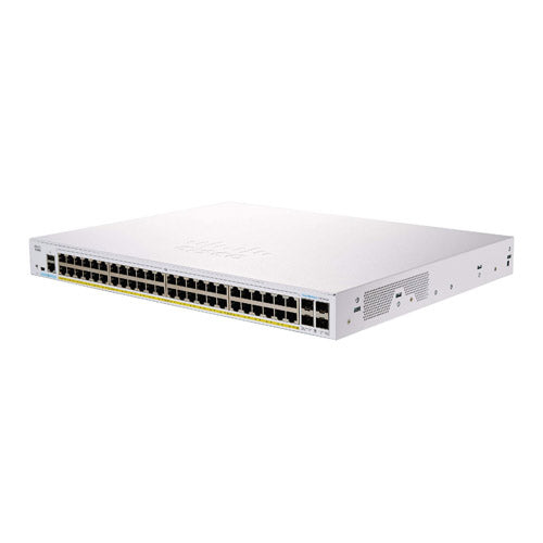 CBS350-48T-4X-BR Cisco Business 350 48 x Ports PoE+ 10/100/1000Base-T + 4 x SFP Ports Layer 2 Managed Rack-mountable Gigabit Ethernet Switch