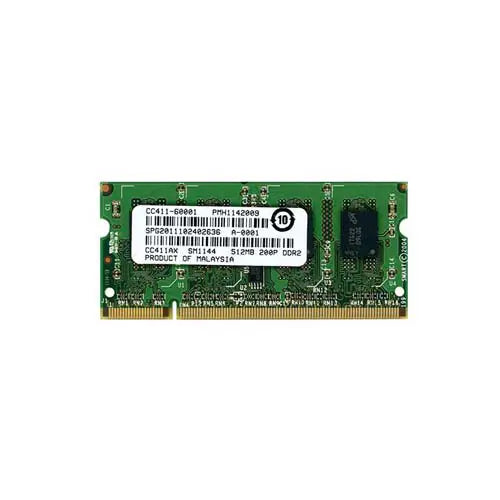 CC411-60001 - HP 512MB DDR2-533MHz PC2-4200 non-ECC Unbuffered CL4 200-Pin SoDimm Memory Module
