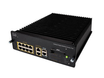 Cisco - CDB-8U - Catalyst Digital Building 8-Ports 10/100/1000Base-T PoE+ Manageable Rack-mountable Fast Ethernet Network Switch