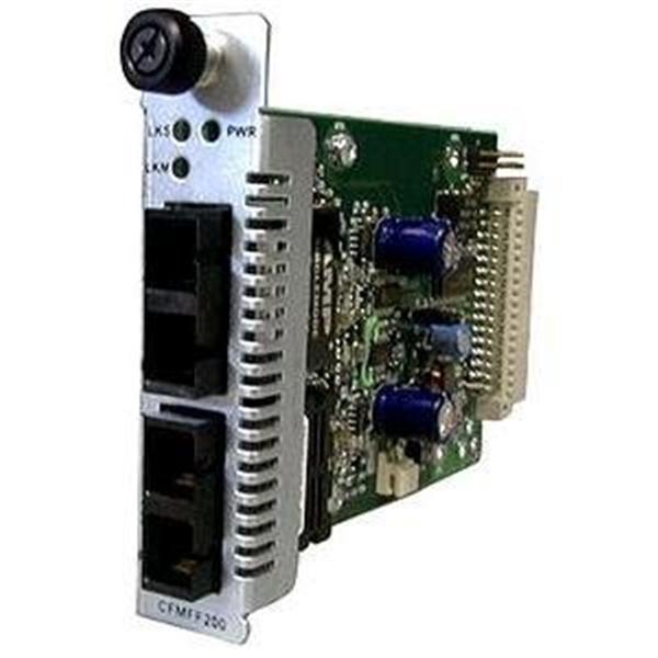CFMFF1314-200 Transition Networks Single to Multimode Fiber Media Converter 2 x SC OC-3