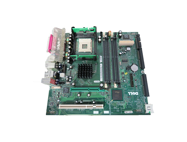 Socket PGA478 Intel 865PE Chipset Micro-ATX System Board Motherboard for OptiPlex GX270 Supports Pentium 4/ Celeron Series DDR 4x DIMM