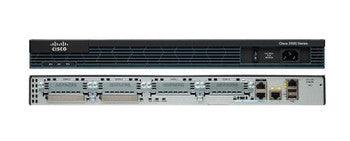 Cisco - CISCO2901-SECK9-RF - 2901 Integrated Services Router Refurbished 2 Ports Management Port 9 Slots Gigabit Ethernet 1U Rack-mountable