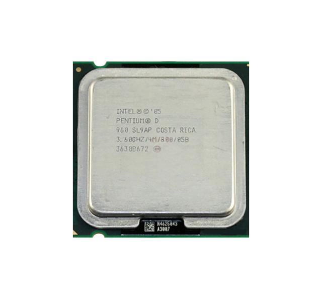 CJ163 - Dell 3.60GHz 800MHz FSB 4MB L2 Cache Intel Pentium D Dual Core 960 Processor