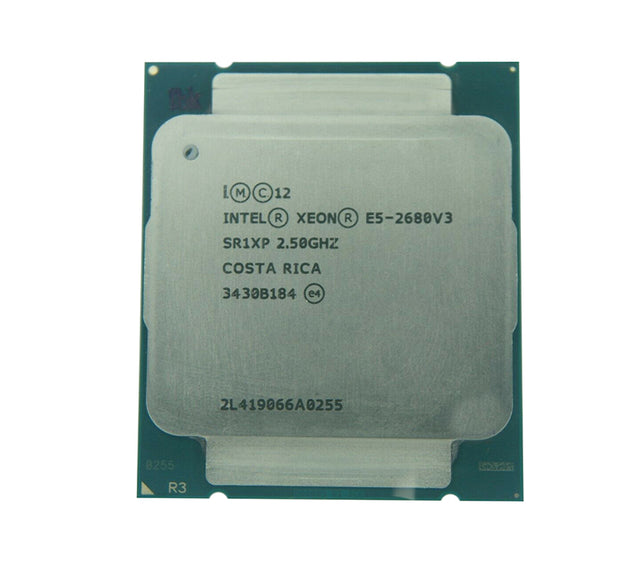 CM8064401439612 - Intel Xeon E5-2680V3 12 Core 2.5GHz 30MB L3 Cache 9.6GT/s QPI Speed Socket FCLGA2011-3 22NM 120W Processor