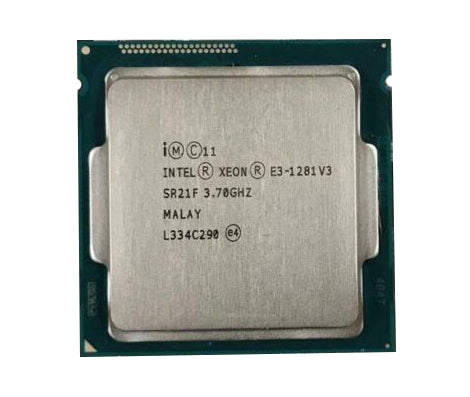 Intel Xeon Quad Core E3-1281v3 3.7GHz 8MB L3 Cache 5GT/s Dmi2 Speed Socket FCLGA1150 22nm 82w Processor