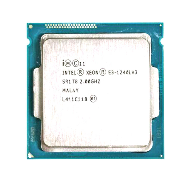 CM8064601575341 - Intel Xeon E3-1240L v3 Quad Core 2.00GHz 5.00GT/s DMI2 8MB L3 Cache Socket FCLGA1150 Processor
