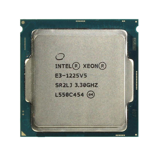 CM8066201922605 - Intel Xeon E3-1225 v5 Quad Core 3.30GHz 8.00GT/s DMI3 8MB L3 Cache Socket FCLGA1151 Processor