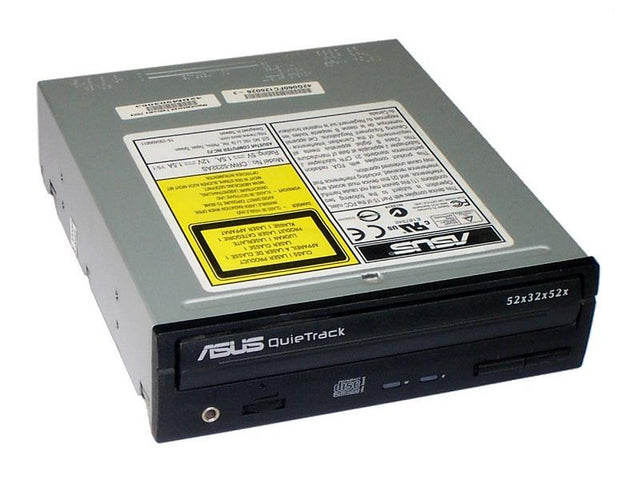 CRW-5232AS-BLK ASUS 52X 32X 52 CD-RW Internal Drive (Black)
