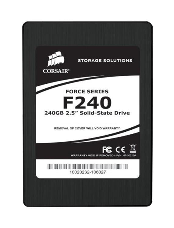 CSSD-F240GB2-BRKT Corsair Force F240 Series 240GB MLC SATA 3Gbps 2.5-inch Internal Solid State Drive (SSD)