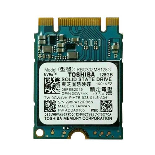 CW4VK Dell 128GB PCI Express NVMe M.2 2230 Solid State Drive