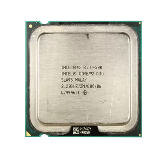 SLA95 - Intel Core 2 Duo E4500 Dual-core (2 Core) 2.20GHz 800MHz FSB 2MB L2 Cache Socket LGA775 Processor