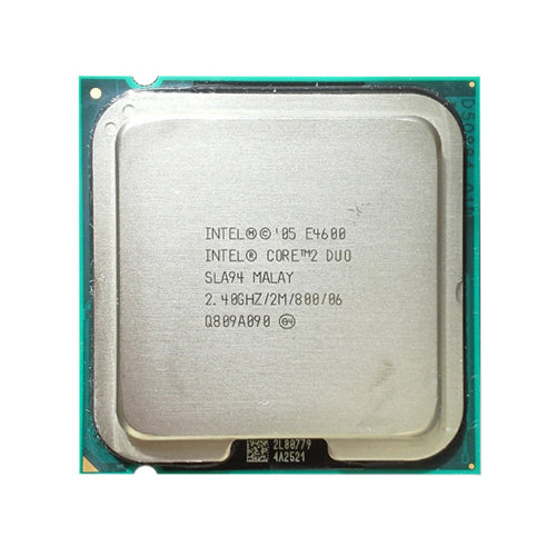 E4600 Intel Core 2 Duo E4600 Dual-Core 2.40GHz 800MHz FSB 2MB L2 Cache Socket LGA775 Processor