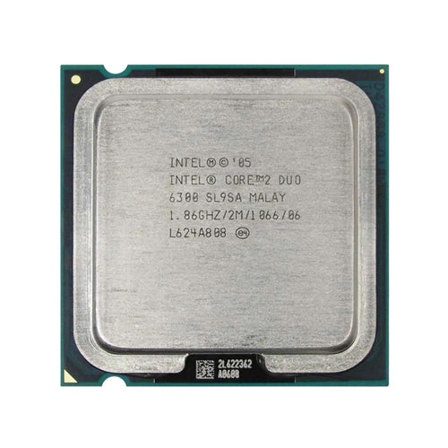 0DT983 Dell 1.86GHz 1066MHz FSB 2MB L2 Cache Socket LGA775 Intel Core 2 Duo E6300 Dual-Core Processor