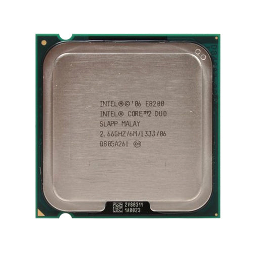 BX80570E8200A Intel Core 2 Duo E8200 Dual-Core 2.66GHz 1333MHz FSB 6MB L2 Cache Socket LGA775 Processor