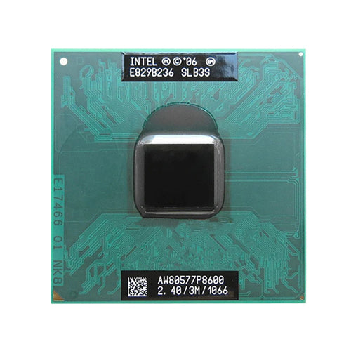 SLGFD Intel Core 2 Duo P8600 Dual-Core 2.40GHz 1066MHz FSB 3MB L2 Cache Socket PGA478 Processor