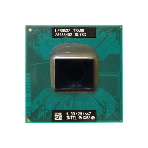 NP831 Dell 1.8GHz 667MHz FSB 2MB L2 Cache Socket PGA478 Intel Core 2 Duo T5600 Dual-Core Processor