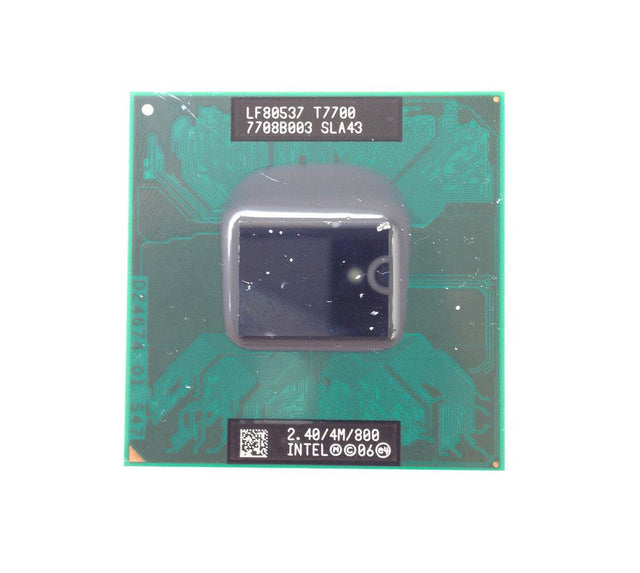 SLA43 - Intel Core 2 Duo T7700 2.40GHz Socket PGA478 800MHz FSB 4MB L2 Cache Processor