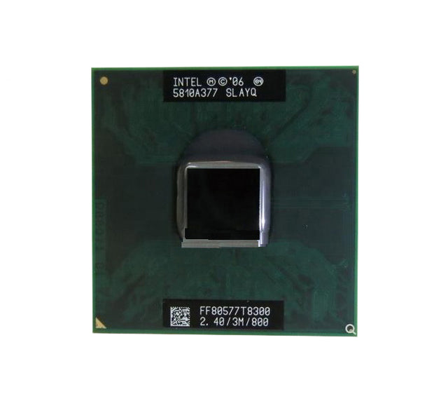 FF80577GG0563M - Intel Core 2 Duo T8300 2.40GHz 800MHz FSB 3MB L2 Cache Socket PGA478 Notebook Processor