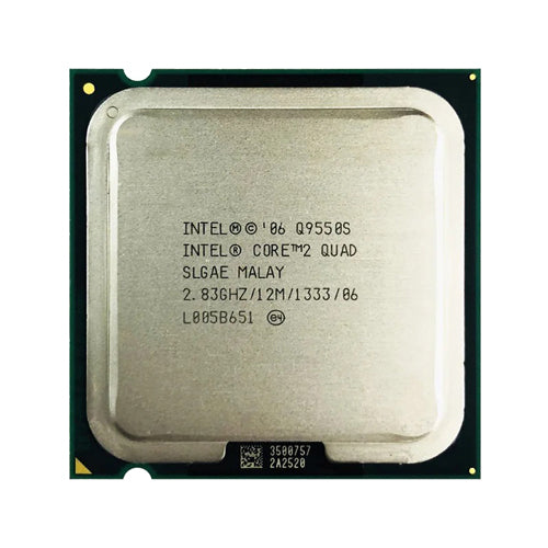 VR415AV HP 2.83GHz 1333MHz FSB 12MB L2 Cache Socket LGA775 Intel Core 2 Quad Q9550S Quad-Core Processor