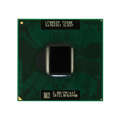 399163-103 HP 2.00GHz 667MHz FSB 2MB L2 Cache Socket PGA478 Intel Core Duo T2500 Dual-Core Processor