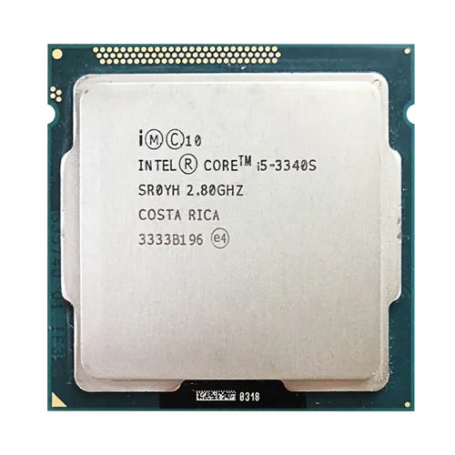 SR0YH Intel Core I5-3340S Quad-Core 2.80GHz 5.00GT/s DMI 6MB L3 Cache Socket LGA1155 Processor
