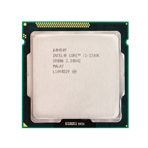 JG3R5 Dell 3.3GHz 5.0GT/s QPI 6MB L3 Cache Socket LGA1155 Intel Core i5-2500K Quad-Core Processor