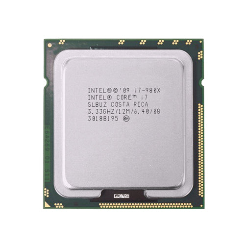 SLBUZ Intel Core i7-980X Extreme Edition 6-Core 3.33GHz 6.40GT/s QPI 12MB L3 Cache Socket LGA1366 Processor
