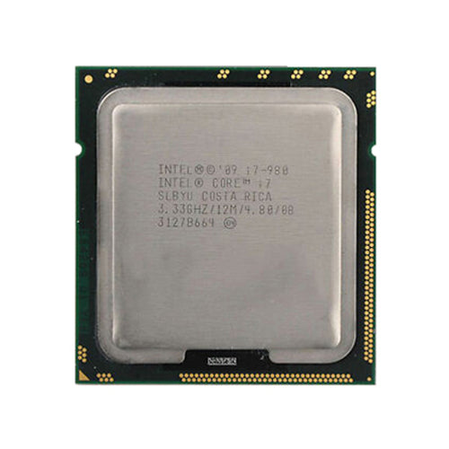 SLBYU Intel Core i7-980 6-Core 3.33GHz 4.8GT/s QPI 12MB L3 Cache Socket LGA1366 Processor