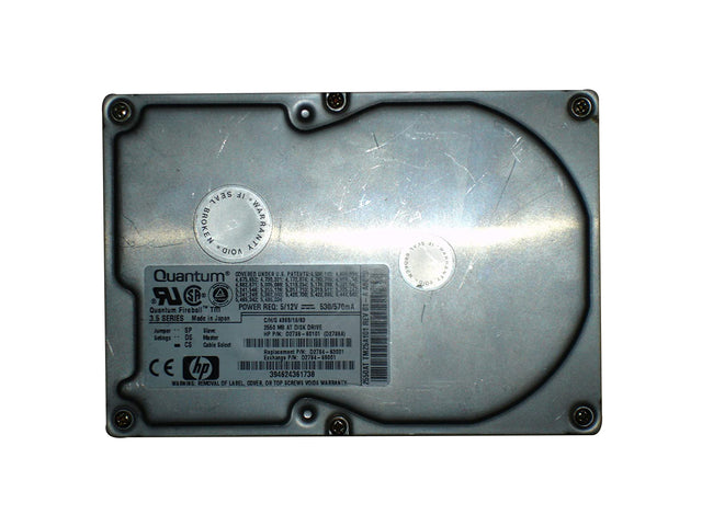 D2784-63001 - HP 2.5GB 3.5-inch IDE Hard Drive