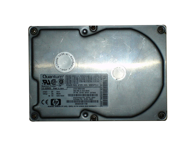 2GB 4500RPM IDE/ATA 128KB Cache 3.5-Inch Hard Drive