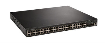 Dell - D3548P - PowerConnect 3548P 48-Ports x 10/100 + 2x shared SFP + 2x 10/100/1000 Fast Ethernet Poe Switch