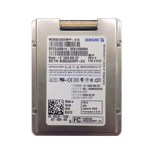 D612F Dell 32GB Single-Level Cell PATA 1.8-Inch Solid State Drive
