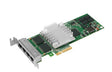 Intel - D64202-005 - PRO/1000 PT Quad-Ports RJ-45 1Gbps 10Base-T/100Base-TX/1000Base-T Gigabit Ethernet PCI Express x4 Low Profile Server Network Adapter